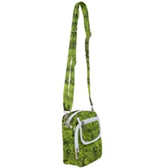 Botanical Motif Plants Detail Photography Shoulder Strap Belt Bag by dflcprintsclothing