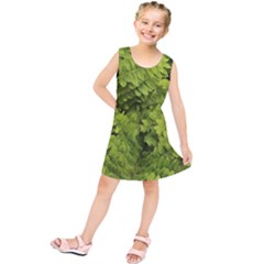 Botanical Motif Plants Detail Photography Kids  Tunic Dress by dflcprintsclothing