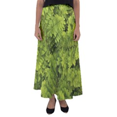 Botanical Motif Plants Detail Photography Flared Maxi Skirt by dflcprintsclothing