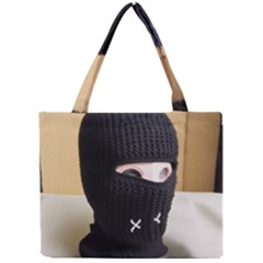 Ski Mask  Mini Tote Bag by Holyville