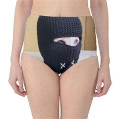 Ski Mask  Classic High-waist Bikini Bottoms