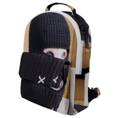 Ski Mask  Flap Pocket Backpack (small) by Holyville