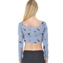 Koi! Long Sleeve Crop Top View2