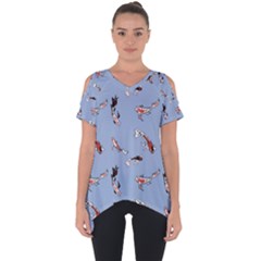 Koi! Cut Out Side Drop Tee