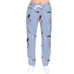 Koi! Women Velvet Drawstring Pants