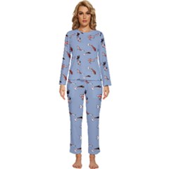 Koi! Womens  Long Sleeve Lightweight Pajamas Set