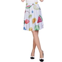 Fruit! A-line Skirt by fructosebat