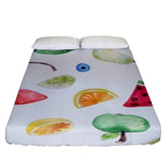 Fruit! Fitted Sheet (king Size) by fructosebat