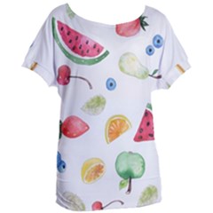 Fruit! Women s Oversized Tee by fructosebat