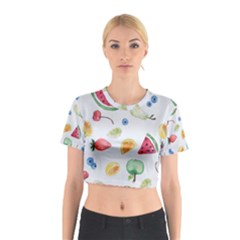 Fruit! Cotton Crop Top by fructosebat