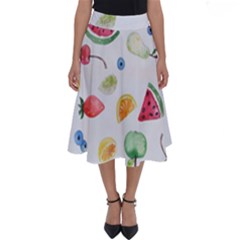 Fruit! Perfect Length Midi Skirt by fructosebat