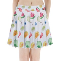 Fruit! Pleated Mini Skirt by fructosebat