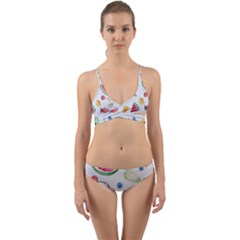 Fruit! Wrap Around Bikini Set by fructosebat