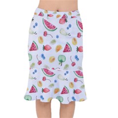 Fruit! Short Mermaid Skirt by fructosebat