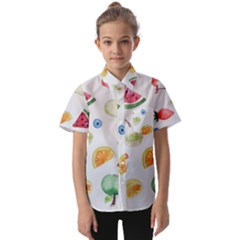 Fruit! Kids  Short Sleeve Shirt by fructosebat