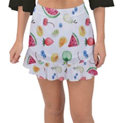 Fruit! Fishtail Mini Chiffon Skirt by fructosebat