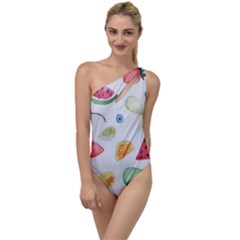 Fruit! To One Side Swimsuit by fructosebat