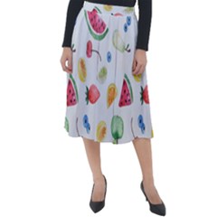 Fruit! Classic Velour Midi Skirt  by fructosebat