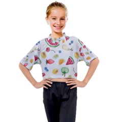 Fruit! Kids Mock Neck Tee