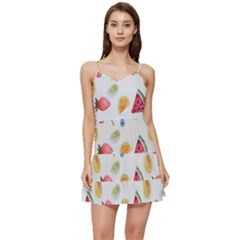 Fruit! Short Frill Dress by fructosebat