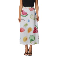 Fruit! Classic Midi Chiffon Skirt by fructosebat