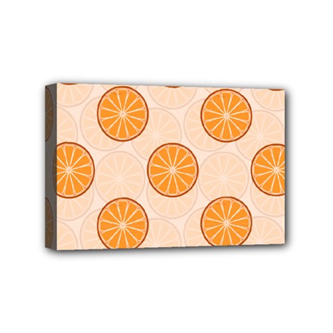 Orange Slices! Mini Canvas 6  X 4  (stretched) by fructosebat