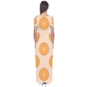 Orange Slices! Short Sleeve Maxi Dress View2