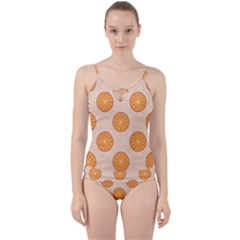 Orange Slices! Cut Out Top Tankini Set by fructosebat