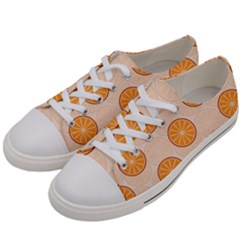 Orange Slices! Men s Low Top Canvas Sneakers by fructosebat