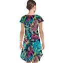 Neon Leaves Cap Sleeve Nightdress View2