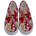 Japanese fans Kids  Canvas Slip Ons View1