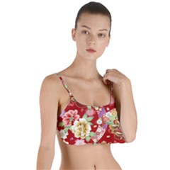 Japanese Fans Layered Top Bikini Top  by fructosebat