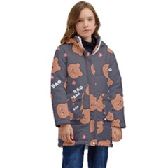 Bears! Kid s Hooded Longline Puffer Jacket