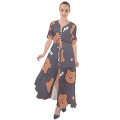 Bears! Waist Tie Boho Maxi Dress