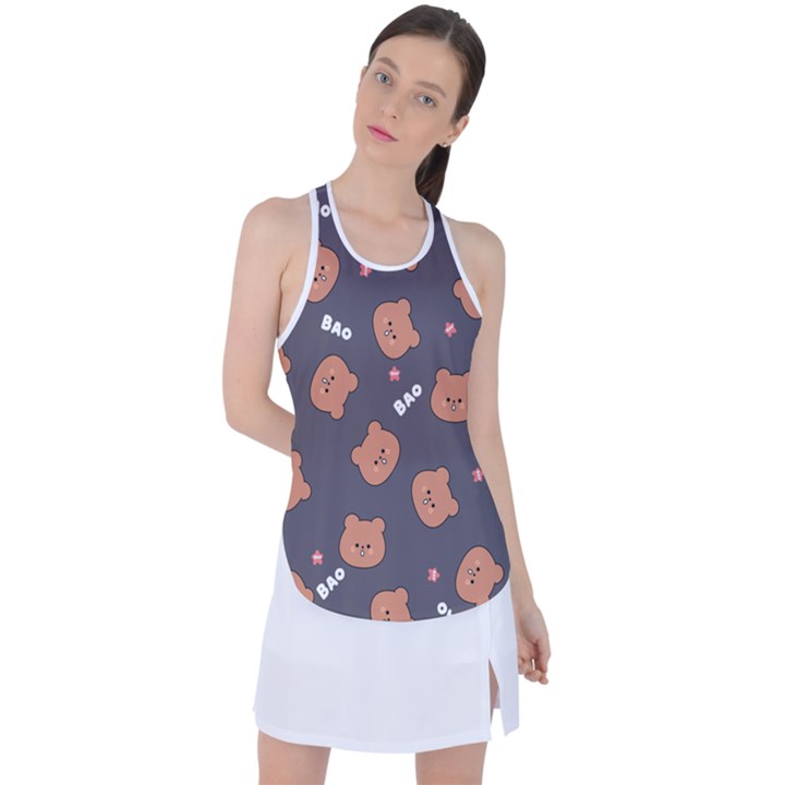 Bears! Racer Back Mesh Tank Top