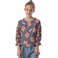 Bears! Kids  Cuff Sleeve Top