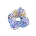 Abstract Ripple Velvet Scrunchie View1