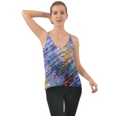 Abstract Ripple Chiffon Cami by bloomingvinedesign