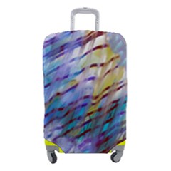 Abstract Ripple Luggage Cover (small) by bloomingvinedesign