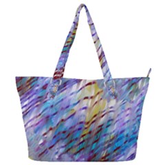 Abstract Ripple Full Print Shoulder Bag by bloomingvinedesign