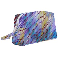 Abstract Ripple Wristlet Pouch Bag (large) by bloomingvinedesign