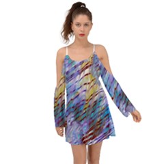 Abstract Ripple Boho Dress by bloomingvinedesign