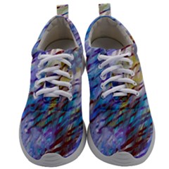 Abstract Ripple Mens Athletic Shoes by bloomingvinedesign