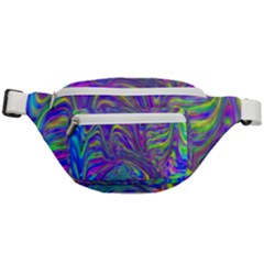 Abstract With Blue Fanny Pack by bloomingvinedesign