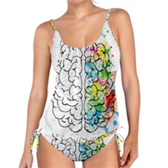 Brain-mind-psychology-idea-drawing Tankini Set