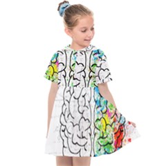 Brain-mind-psychology-idea-drawing Kids  Sailor Dress by Jancukart