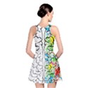 Brain-mind-psychology-idea-drawing Reversible Skater Dress View2