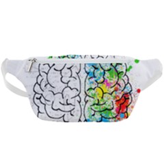 Brain-mind-psychology-idea-drawing Waist Bag 