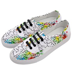 Brain-mind-psychology-idea-drawing Women s Classic Low Top Sneakers by Jancukart