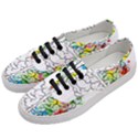 Brain-mind-psychology-idea-drawing Women s Classic Low Top Sneakers View2